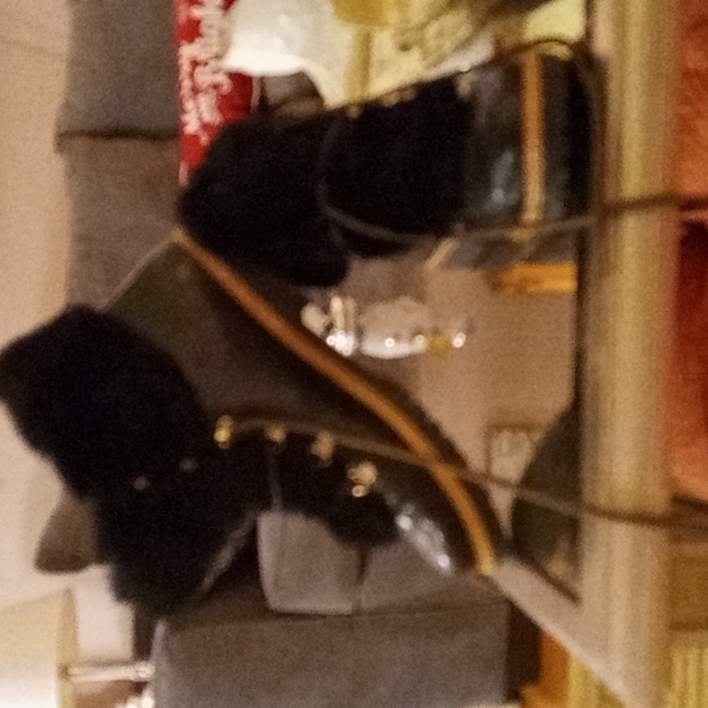 INC leather boots.